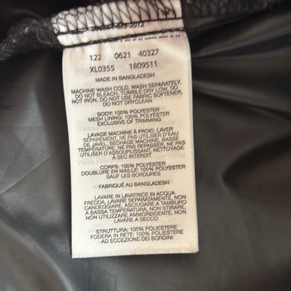 Columbia Black Windbreaker Jacket - Picture 7 of 8